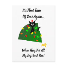 採用：猫クリスマスツリー：年の時！