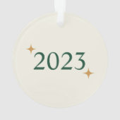 採用「私たちの願いは真来」クリスマス オーナメント (裏面)