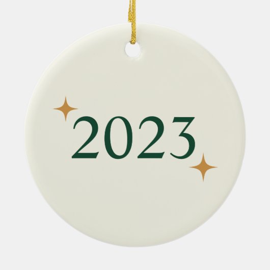 採用「私たちの願いは真来」クリスマス セラミックオーナメント (裏面)