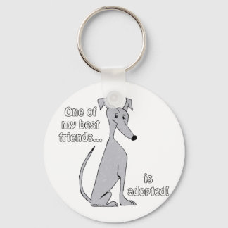 採用～青 キーホルダー