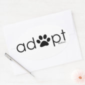 採用#2 楕円形シール (封筒)