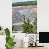 採石写真ポスター ポスター (ホームオフィス)