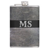 採石石 フラスク (正面)