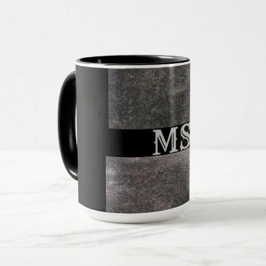 採石石 マグカップ (正面左)