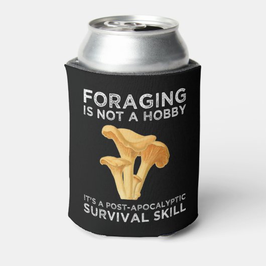 採餌は趣味のシャンテレ茸ではない 缶クーラー (缶裏面)