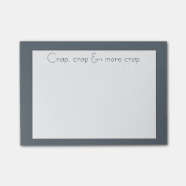 探しエレガントてるCrap、Crap & More Crapおもしろい引用文 ポストイット