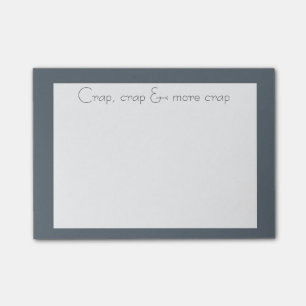 探しエレガントてるCrap、Crap & More Crapおもしろい引用文 ポストイット