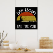 探のまわりにし出す ポスター (キッチン)