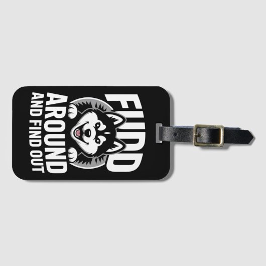 探のまわりにし出す ラゲッジタグ (正面横)