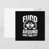 探のまわりにし出す 招待状 (正面/裏面)