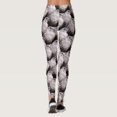 探るようなポートレートの詮索するサーカー《鳥》ハヤブサ レギンス (裏面)