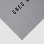 探スタイリッシュモダン名 | グレーとブラック 薄葉紙 (詳細)