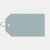 探スタイリッシュモダン名 | ブルーグレー ギフトタグ (裏面横)