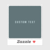 探スタイリッシュモダン名 | ブルーグレー シール (シート)