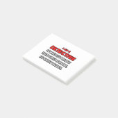 探偵おもしろい..非常に可能性の低い ポストイット (アングル)