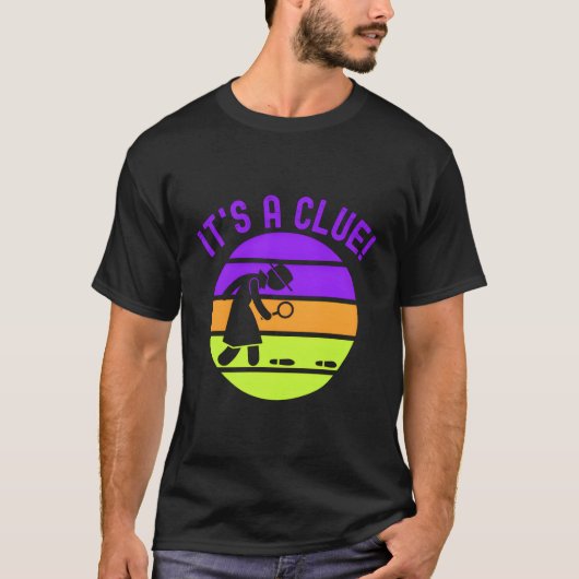 探偵が手がかりになるんだ Tシャツ (正面)