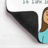 探偵として女性 マウスパッド (コーナー)