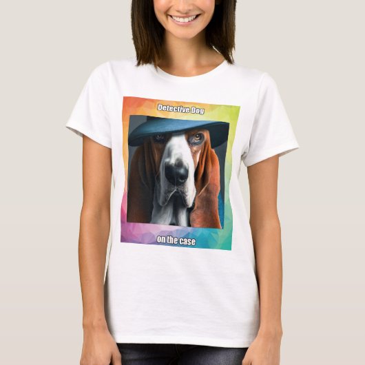 探偵の犬 Tシャツ (正面)
