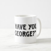 探偵のMurdochの引用文のマグ コーヒーマグカップ (正面右)