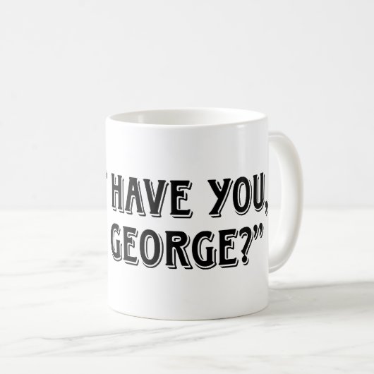 探偵のMurdochの引用文のマグ コーヒーマグカップ (正面右)