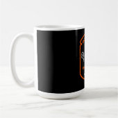 探偵をテーマにしたおもしろい紅茶とコーヒー コーヒーマグカップ (左)