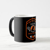探偵をテーマにしたおもしろい紅茶とコーヒー モーフィングマグカップ (正面左)