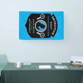 探偵をテーマにした仕事の退職祝いギフト 横断幕 (トレードショー)