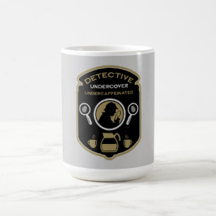 探偵をテーマにした贈り物 コーヒーマグカップ