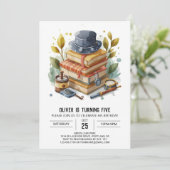 探偵エンチャント子供の誕生日 招待状 (スタンド正面)