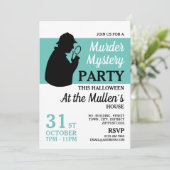 探偵シルエット、殺人ミステリー ハロウィン 招待状 (スタンド正面)