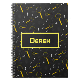 探偵スパイグラスと指紋おもしろい ノートブック