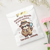 「探偵ナマケモノ」 Sloth Private Eye フェイバーバッグ (封をした状態)