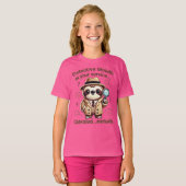 「探偵ナマケモノ」 Sloth Private Eye Tシャツ (正面フル)