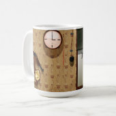 探偵バッジ コーヒーマグカップ (正面左)