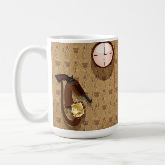 探偵バッジ コーヒーマグカップ (左)
