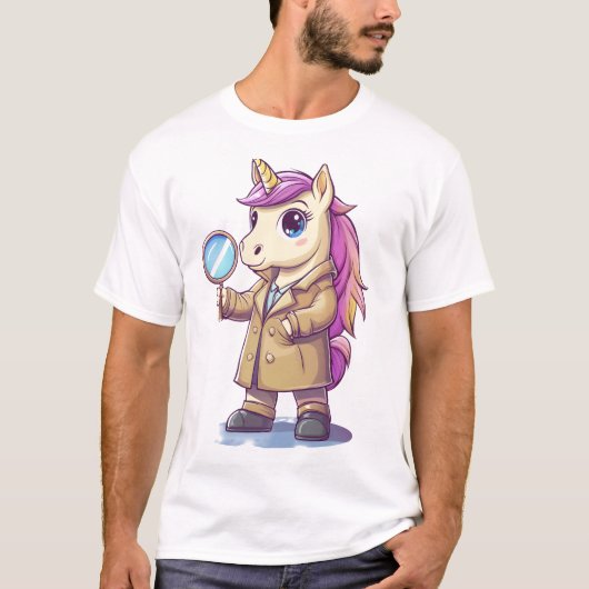 探偵ミステリーユニコーン Tシャツ (正面)