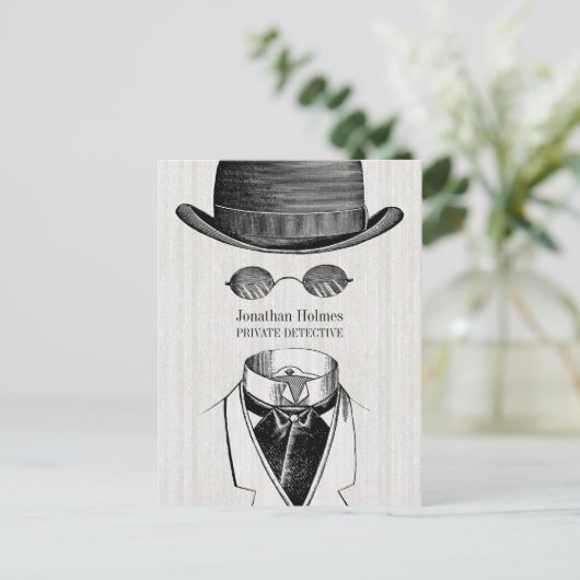 探偵不可視男 ポストカード (スタンド正面)