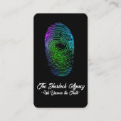 探偵事務所/セキュリティ名刺 名刺 (正面)