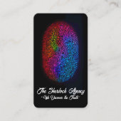 探偵事務所/セキュリティ名刺 名刺 (正面)