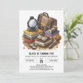 探偵可愛いミステリー誕生日 招待状 (スタンド正面)