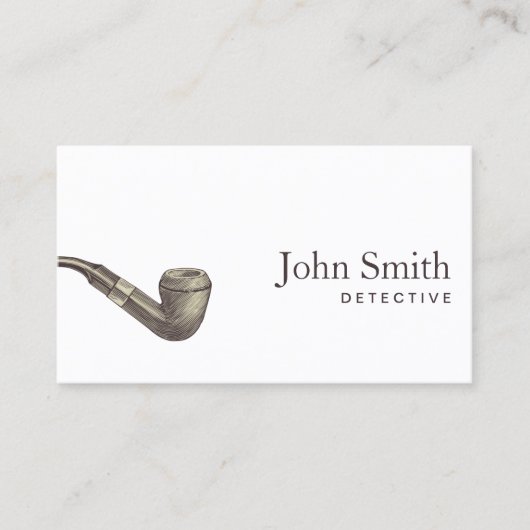 探偵平野レトロパイププロフェッショナル 名刺 (正面)