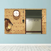 探偵機関 キャンバスプリント (インサイチュ (ウッドフロア))