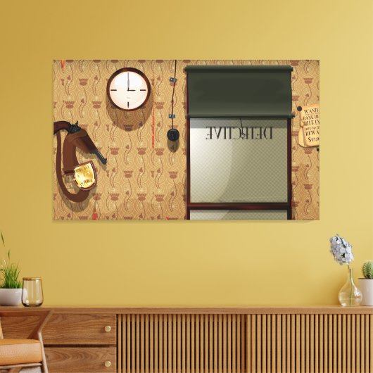 探偵機関 キャンバスプリント (インサイチュ (リビング))