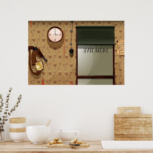 探偵機関 ポスター (キッチン)