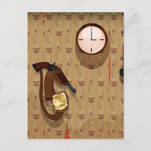 探偵機関 ポストカード (正面)