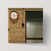 探偵機関 缶バッジ (正面)