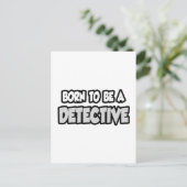 探偵生まれになる ポストカード (スタンド正面)