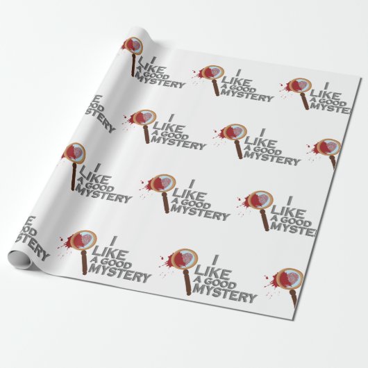 探偵虫眼鏡 ラッピングペーパー (アンロールド)