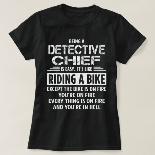 探偵長 Tシャツ (デザイン正面)