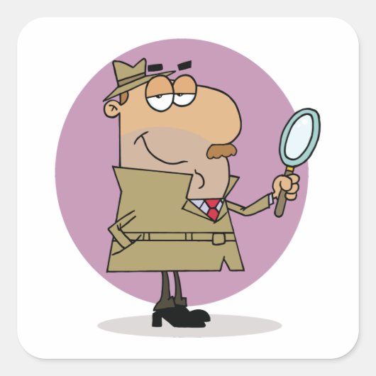 探偵 スクエアシール (正面)